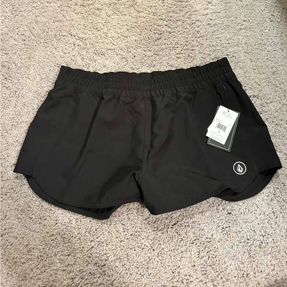 Volcom Black Women's Athletic Shorts